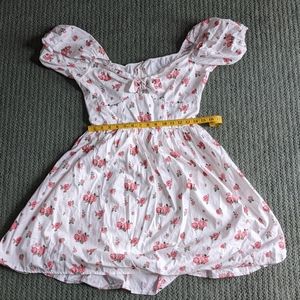 Bonne chance floral cottage core dress